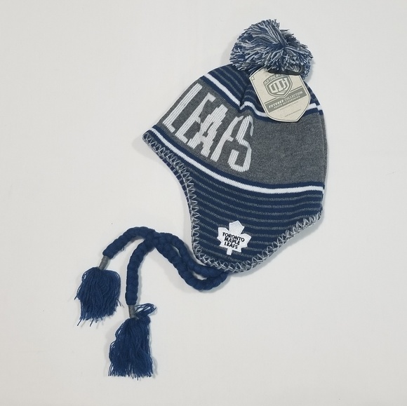 Old Time Hockey Other - YOUTH TORONTO MAPLE LEAFS HAT WITH EARFLAPS
